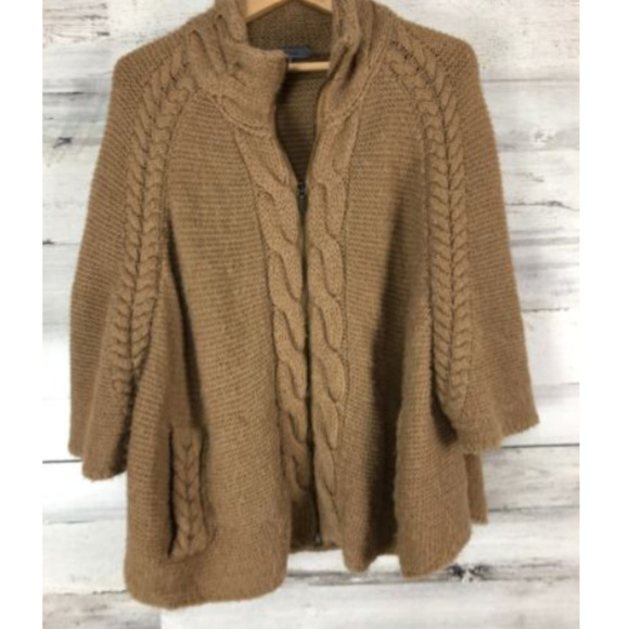 Classiques Entier XS/S Cape Poncho Cardigan Sweate - Picture 2 of 6